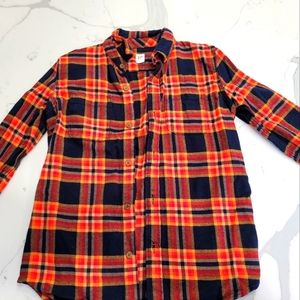 Gap kids flannel shirt